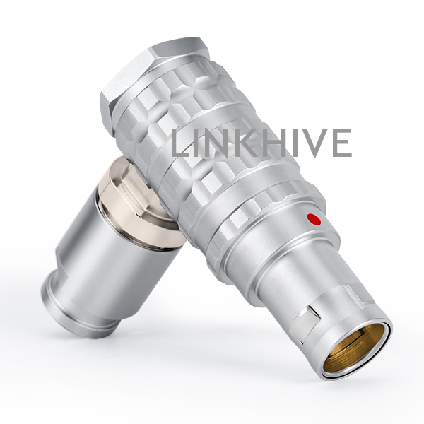 THG—90度彎角式插頭，定位銷(xiāo)(G)或定位銷(xiāo)(A--M和R)，電纜線(xiàn)夾和帶護(hù)套型尾帽